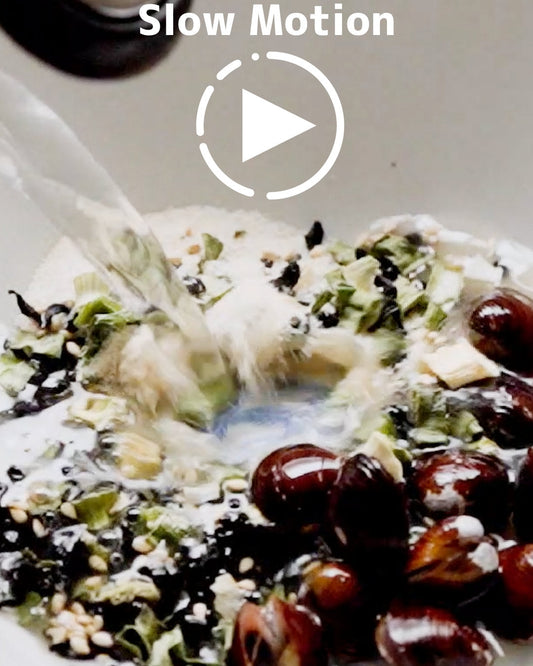 [ショート動画]しじみラーメのスープ