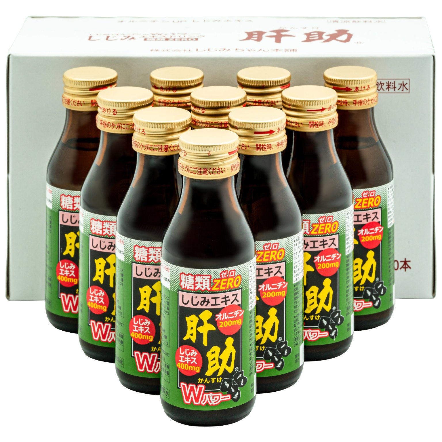 しじみエキスドリンク肝助(糖類ゼロ) 10本セット｜しじみちゃん本舗