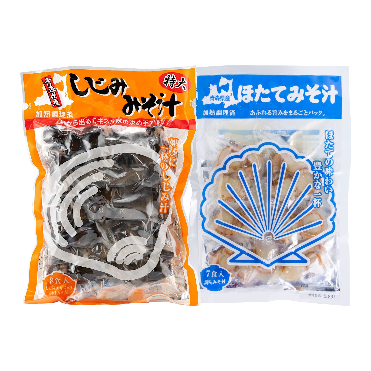 大和しじみ汁(特大)・ほたてみそ汁こだわり15食セット_商品画像