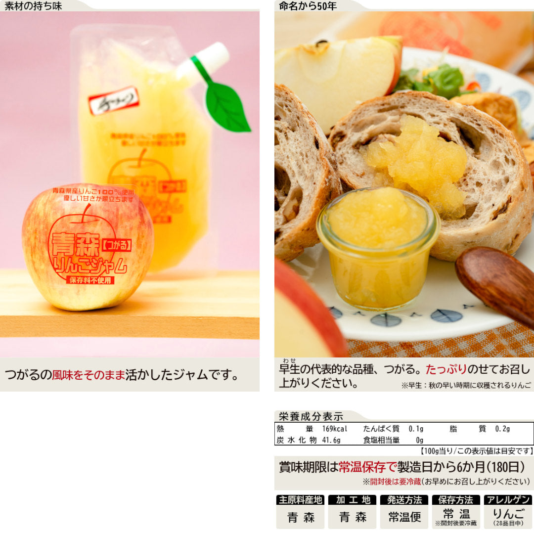 青森りんごジャム(つがる)_詳細