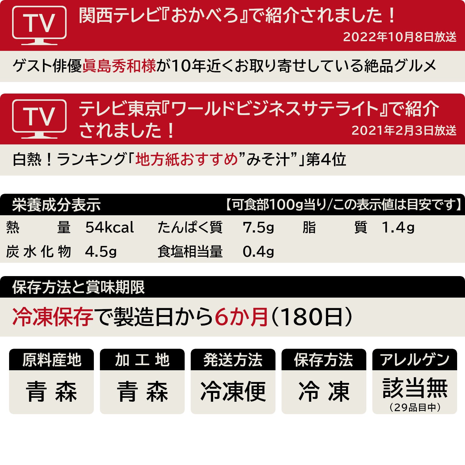 十三湖産冷凍しじみＳ＆Ｍサイズの一覧表示(29品目対応)